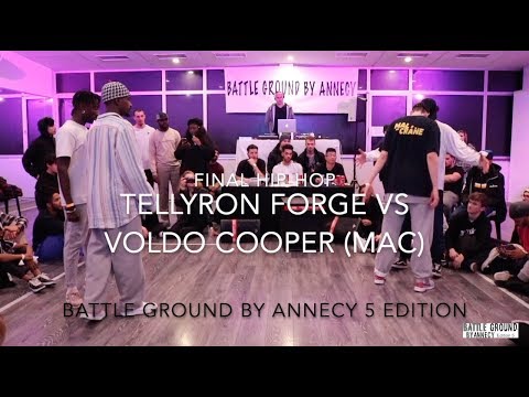 BattleGround By Annecy 5 | Final Hip-Hop | Tellyron Forge vs Voldo Cooper (MAC)