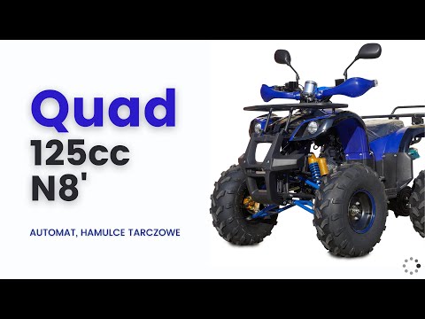QUAD ATV 125cc MODEL N8' CALI