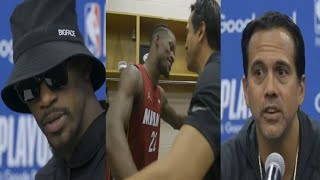 Miami Heat In Question Jimmy Butler in Press Conference Interview, Heat in Eastern Conference Finals