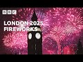 Happy New Year London Fireworks 2025 BBC