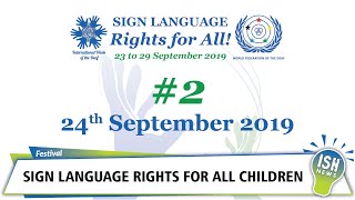 Sign language Rights for All Children