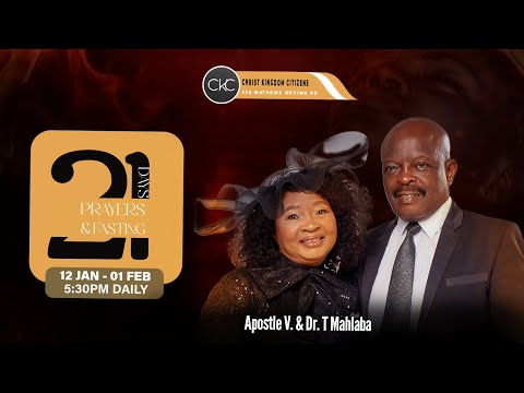 2026 01  12  PRAYER AND FASTING