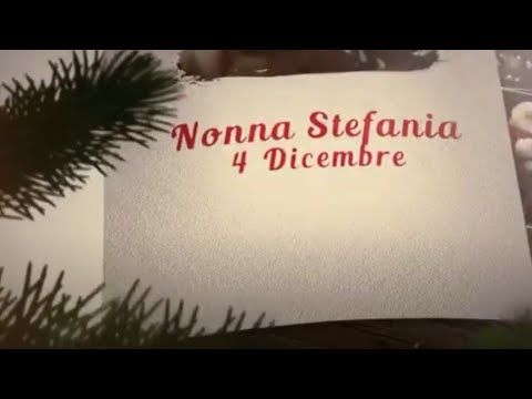 Ciao Nonni 4 Dicembre – Nonna Stefania