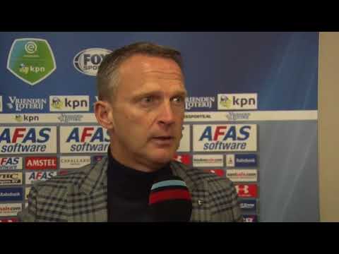 Reactie Van den Brom na AZ - FC Utrecht