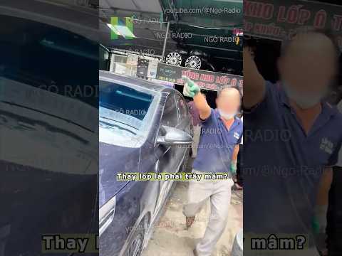 Thay lốp là phải trầy mâm?