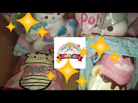 NEW POLI AND YUMMIIBEARS!! POLI UNICORN AND SUSHI!!!?😱 POPULARBOXES_HK PACKAGE!!😄 Video