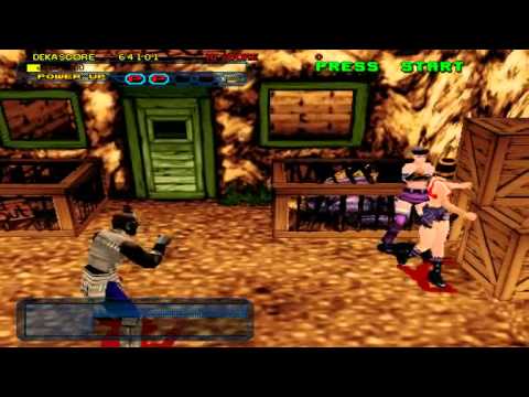 Dynamite Cop (Dynamite Deka 2) Mission 1 Gameplay
