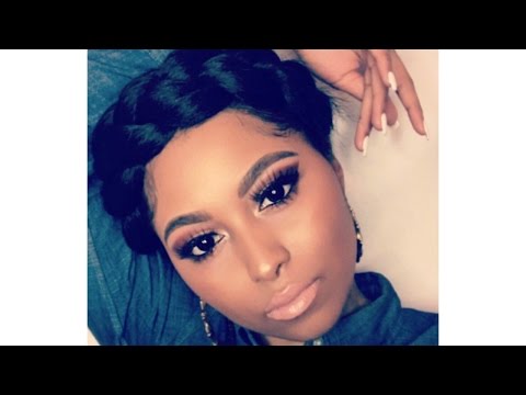 How to|Easy Goddess Crown/Halo braid tutorial Natural...