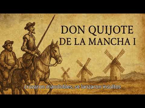 Don Quijote de la Mancha Parte I – Audiolibro narrado completo (Resumen en 1 hora)