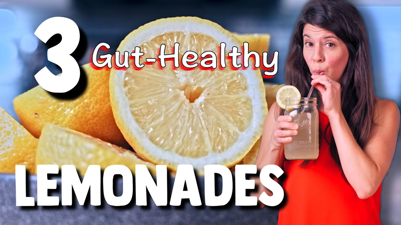 Better Than Soda: Probiotic Lemonade 3 Ways