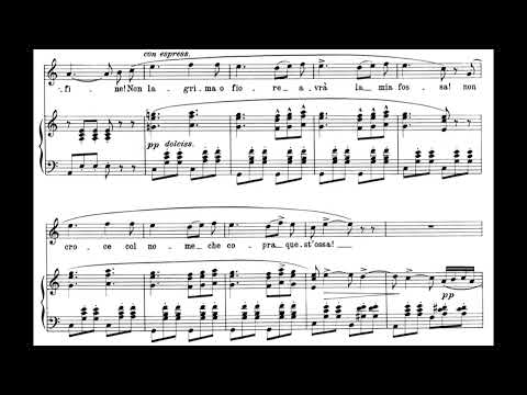 Addio del passato (La Traviata - G. Verdi) Score Animation