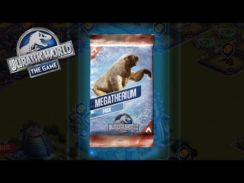 Megatherium Pack Opening - Jurassic World The Game