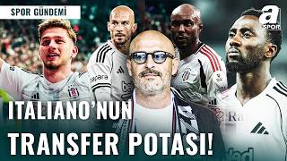 Vincenzo Italiano Beşiktaş’ta Kadro Planını Belirledi