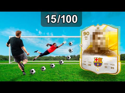 100 Penaltis vs Portero del FC Barcelona