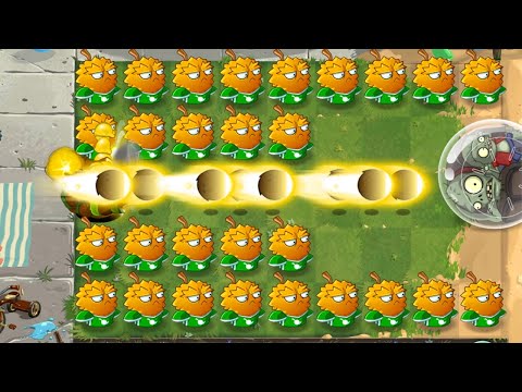 PvZ 2 1000 Plants Level 100 Vs Tutorial Gargantuar Level 100