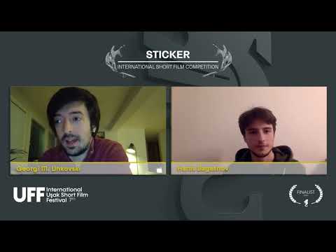 Georgi M. Unkovski - "Sticker" Yönetmeni - 7. Uluslararası Uşak Film Festivali