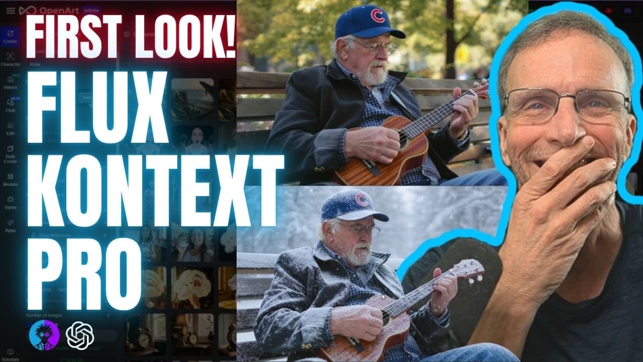 FIRST LOOK: Flux Kontext Pro and Kling 2.1 Released