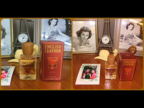 English Leather After Shave, Once Was One a Popular Male Fragrances, Photos are of Faith Domergue