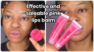 How To Make An Effective & Saleable Pink Lip balm