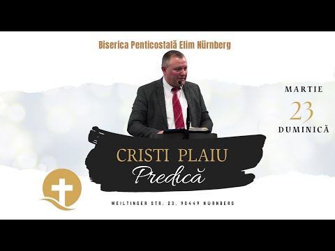 [ LIVE ] Elim Nürnberg | 23.03.2025 | Duminica Seara | Predica Diacon Cristi Plaiu