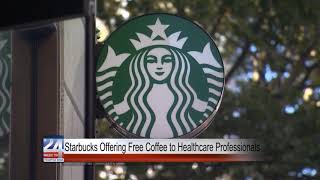 Starbucks Offering Free Coffee to Healthcare Professionals