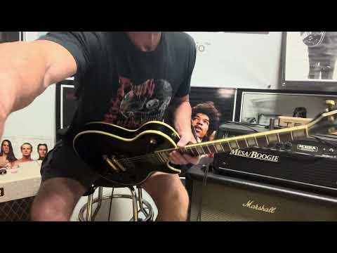 1989 Greco "Mint Collection" EGC-550 or EGC-600 - Black Beauty Les Paul Custom w "Screamin" PAF Style PU's - MIJ - Pro Set Up! image 22