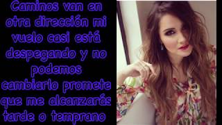 Dulce Maria - Tal Vez En Roma (Letra)