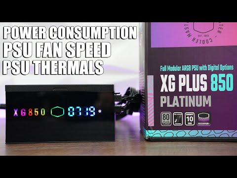Cooler Master XG850 Plus Platinum /w Info Display - Overview