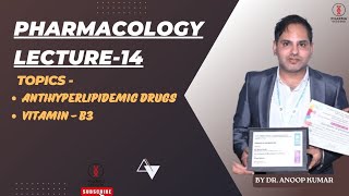 Vitamin - B3 in the Antihyperlipidemic Drugs | @pharmadecoded.i | Dr. Anoop sir
