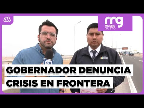 Crisis en Chacalluta: Gobernador de Arica detalla la difícil situación en el paso fronterizo