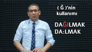 Kağıt kelimesi nasıl okunur? ( Ğ ) harfinin kullanımı... (Diksiyon der