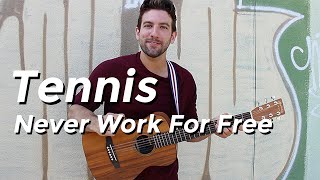 Tennis - Never Work For Free (Guitar Tutorial) by Shawn Parrotte