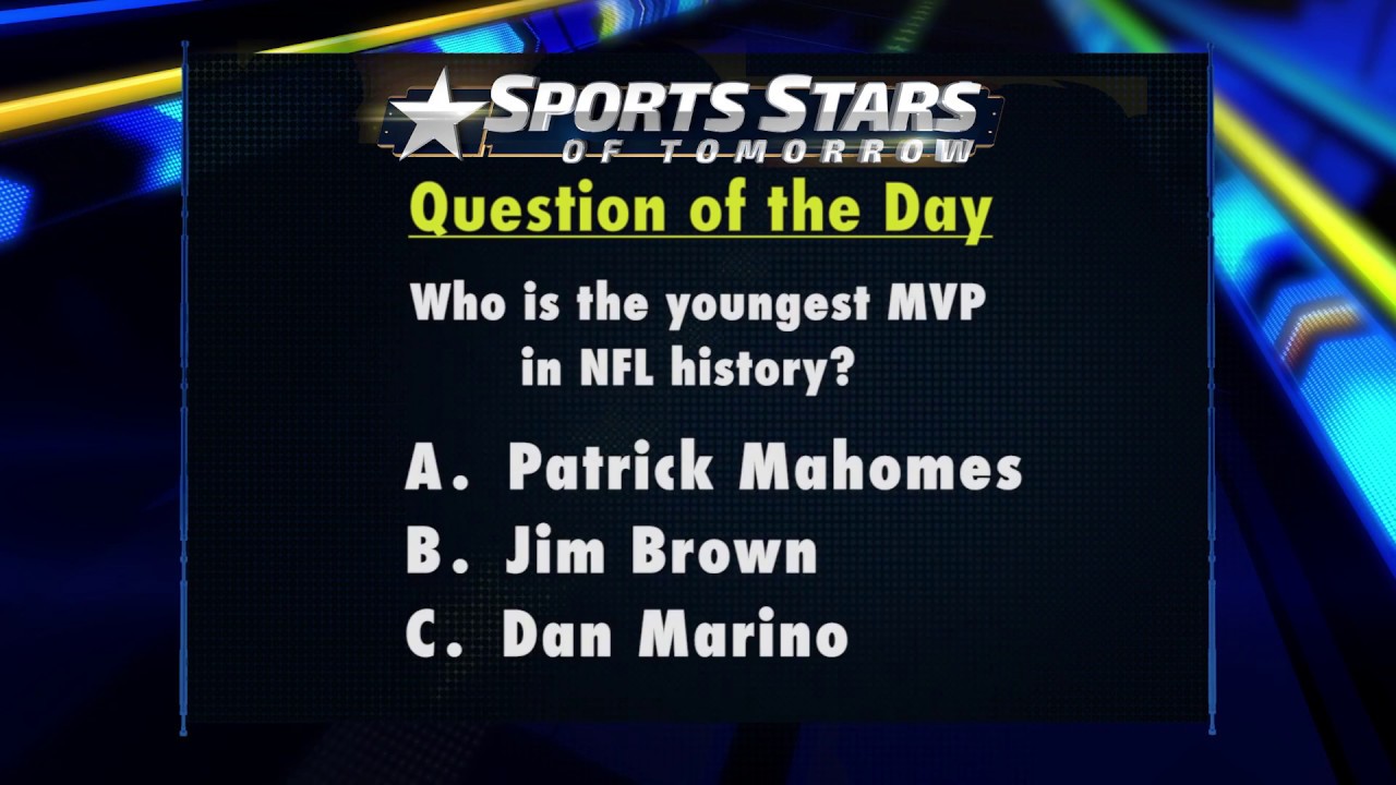 Question of the Day: Youngest NFL MVP
