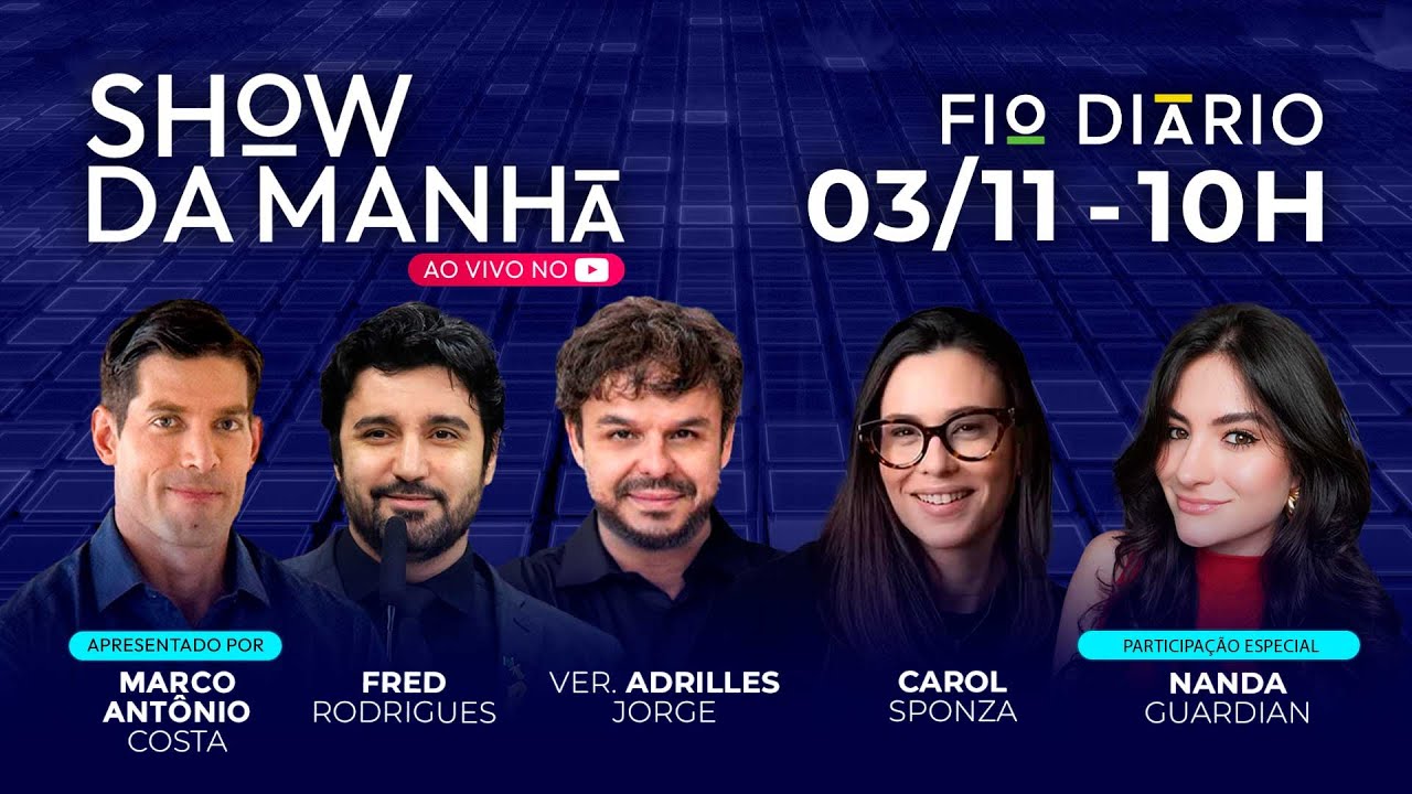 SHOW DA MANHÃ - NANDA GUARDIAN DESTRÓI NARRATIVAS DA ESQUERDA - EXCLUSIVO - 03/11/2025