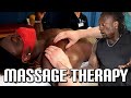 HOW A BODYBUILDER GETS A MASSAGE AND CUPPING THERAPY | DAY IN THE LIFE