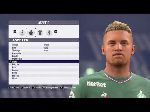 Mahdi Camara - AS Saint Étienne - Fifa 18 - Create Face