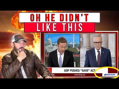MSNOW Just Drug Chuck Schumer Over The COALS... Even THEY Can't Carry The Water On This One... Thumbnail