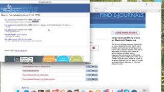 Finding an article on the GSU library website