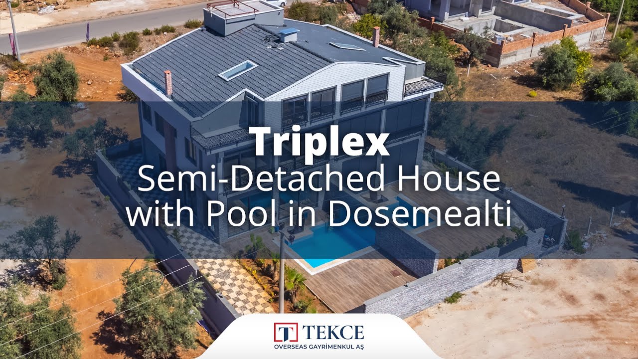 Maison avec Piscine Privée et Ascenseur à Dosemealti Altinkale