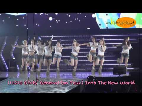 111210 Girls' Generation Tour 2011 SG - Into The New World