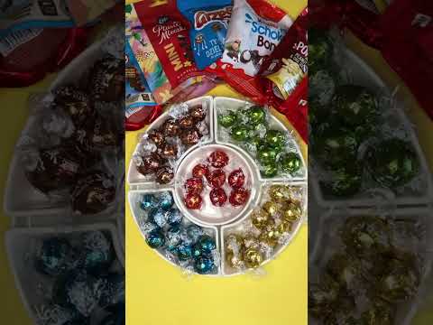 Different types of lindt lindor chocolates #lindor #chocolate #shorts