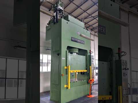 Pressa idraulica a due montanti DIEFFENBACHER PO 500A 1978