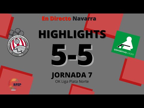 Highlights UDC Rochapea 5 - 5 Deportivo Liceo // OK Liga Plata Norte -21/22