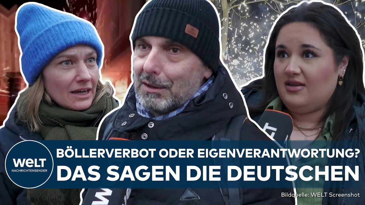 YOUR VOICE: After New Year's Eve excesses! Berlin discusses firecracker ban! What the Germans say