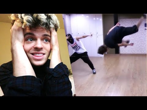 BTS JIMIN Dance, Flips, Tumbling Skills Compilation REACTION!