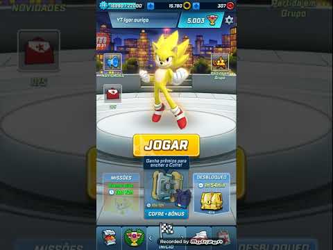 Sonic forces a série:Ganhei o super sonic do filme ontem