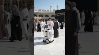 🤖🕋 Smart Tissue Robot Helping Pilgrims in Makkah