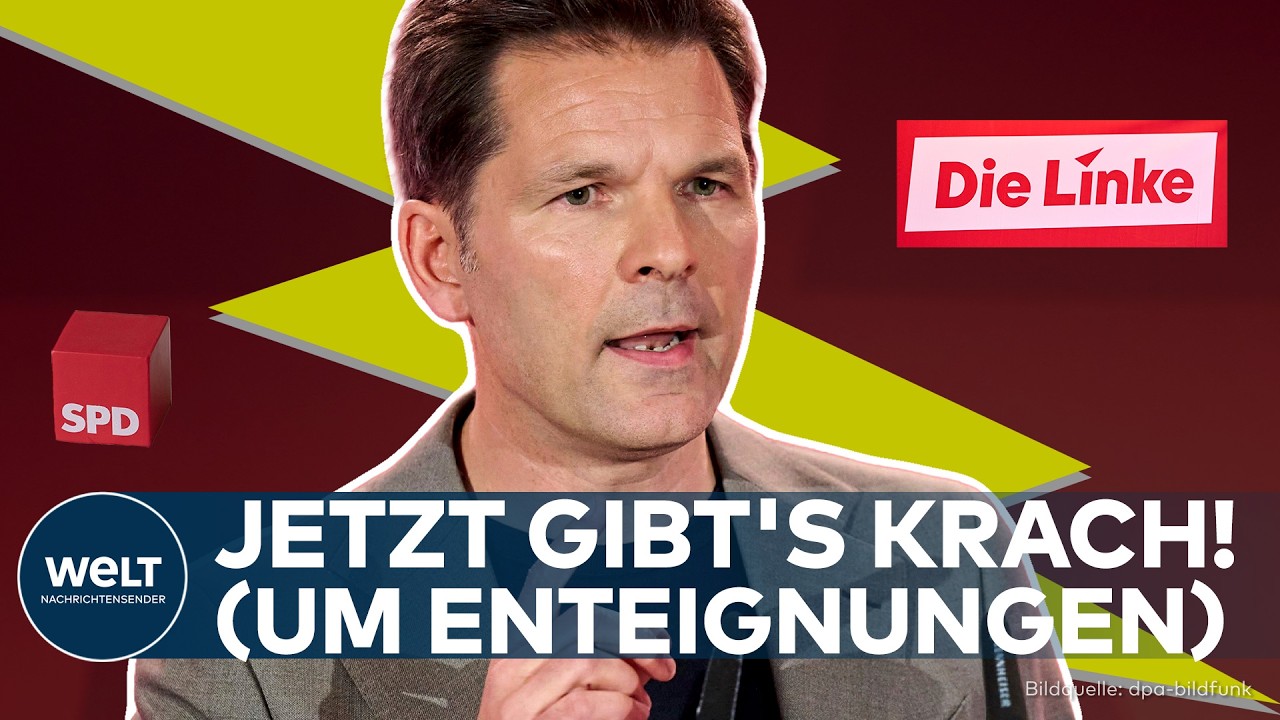 WAHLKAMPF IN BERLIN: SPD-Spitzenkandidat Steffen Krach wirft der Linken „puren Populismus“ vor!