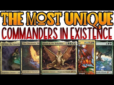 7 Commanders You've Probably Never Seen Before
