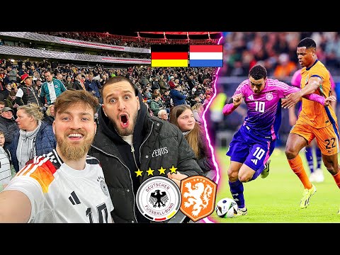 Deutschland vs. Niederlande - Stadionvlog 🇩🇪🇳🇱 | TRAUMTOR VON MITTELSTÄDT 🚀 | ViscaBarca